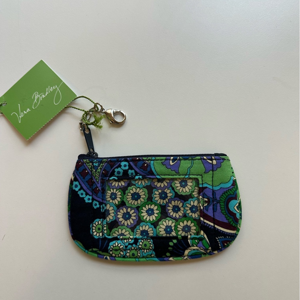 New with tags Vera Bradley Paisley ID Case